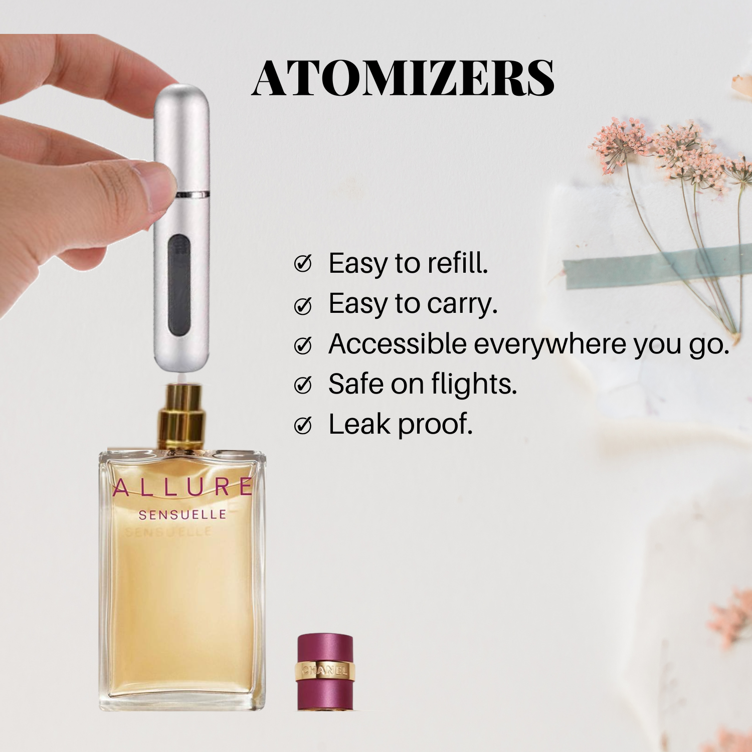Chanel Allure Sensuelle EDT Spray 100ml Perfume Gift Set by Trioni